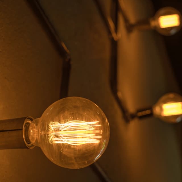 Light bulb concept image