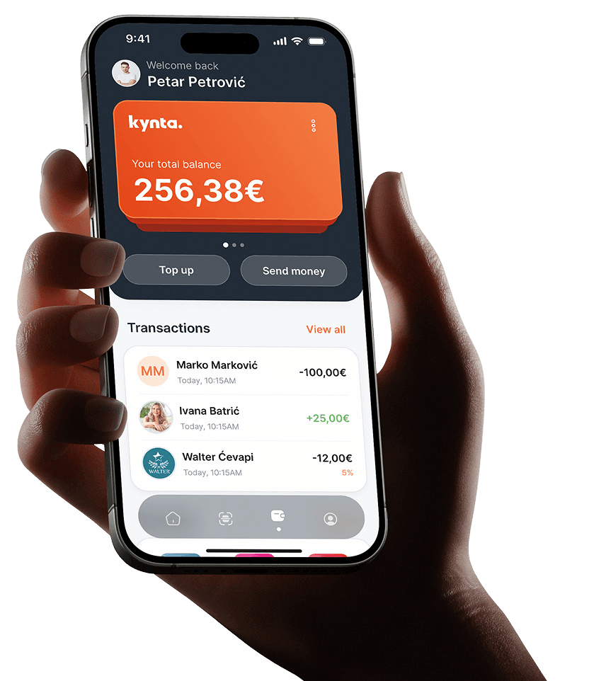 Kynta dashboard preview
