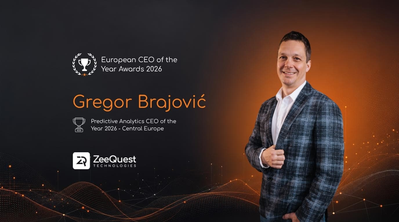 Gregor Brajovic Recognised as Predictive Analytics CEO of the Year 2026